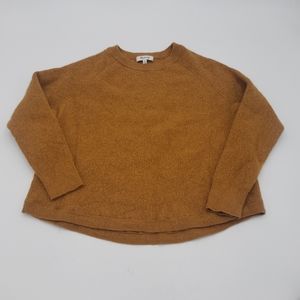 Madewell Merino Wool Crew Neck Cropped Sweater Siz